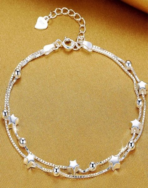 star bracelet link personality girlfriends hand jewelry fashion trend3500800, Golden;silver
star bracelet link personality girlfriends hand jewelry fashion trend3500800, Golden;silver