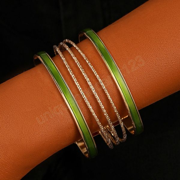 punk green enamel cuff bracelet bangles for women men open bangle fashion jewelry, Black
punk green enamel cuff bracelet bangles for women men open bangle fashion jewelry, Black
