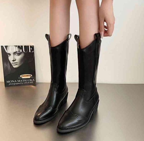 boots 2022 new women039s summer thin pointed middle tube boots thick heel versatile rider boots8962206, Black
boots 2022 new women039s summer thin pointed middle tube boots thick heel versatile rider boots8962206, Black