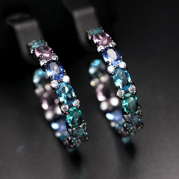 huggie colorful large round hoop earring pave multi colorful cubic zirconia vintage clear crystal glass earrings women fashion jewelry, Golden;silver
huggie colorful large round hoop earring pave multi colorful cubic zirconia vintage clear crystal glass earrings women fashion jewelry, Golden;silver