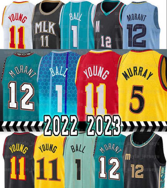 Trae Young 11 Basketball Jerseys Hawk Dejounte Murray Grizzlie Ja Morant 12 LaMelo Bal, Men
Trae Young 11 Basketball Jerseys Hawk Dejounte Murray Grizzlie Ja Morant 12 LaMelo Bal, Men