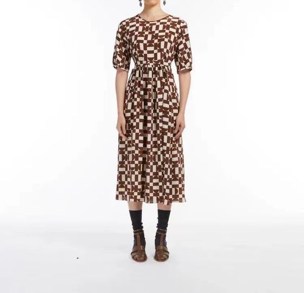 2023 women dresses designer dress women's silk dress short sleeved temperament women's haute couture waistband slimming mid length, Black;gray
2023 women dresses designer dress women's silk dress short sleeved temperament women's haute couture waistband slimming mid length, Black;gray
