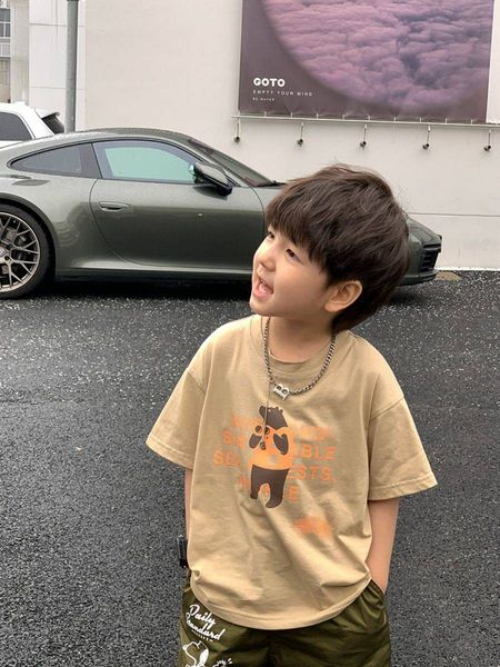 children's clothing summer new product t-shirt short sleeved round neck casual men's baby clothing korean style handsome simple co, Blue
children's clothing summer new product t-shirt short sleeved round neck casual men's baby clothing korean style handsome simple co, Blue
