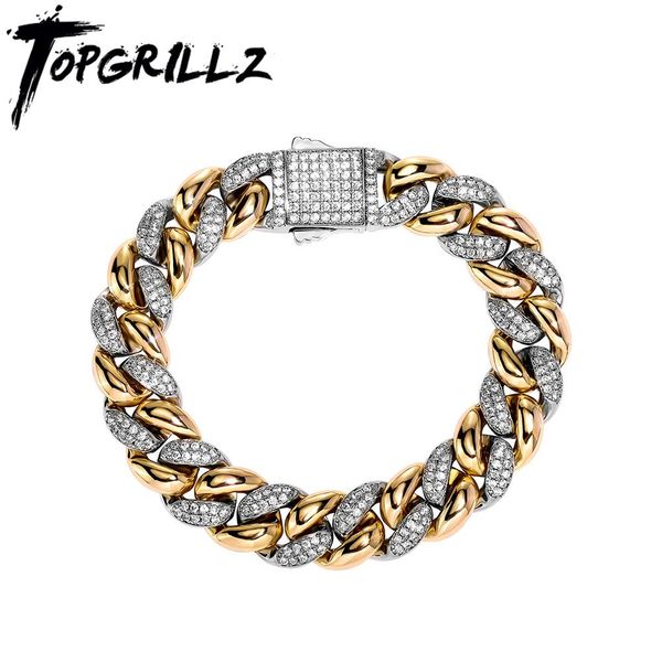 bangle rillz new 9/14mm cuban chain bracelet with gold silver color spring clasp bling iced out cz jewelry gift for men women, Black
bangle rillz new 9/14mm cuban chain bracelet with gold silver color spring clasp bling iced out cz jewelry gift for men women, Black