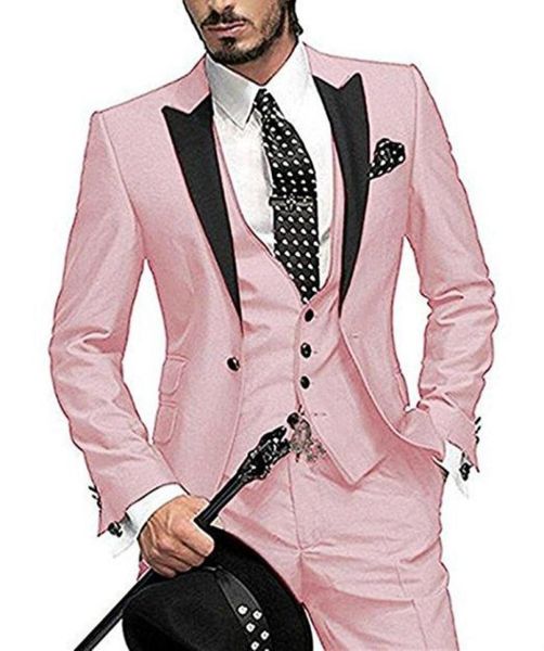 new classic one button groomsmen peak lapel groom tuxedos 3 piece men suits weddingprom man blazer jacketpantsvesttie 8294669, Black;gray
new classic one button groomsmen peak lapel groom tuxedos 3 piece men suits weddingprom man blazer jacketpantsvesttie 8294669, Black;gray