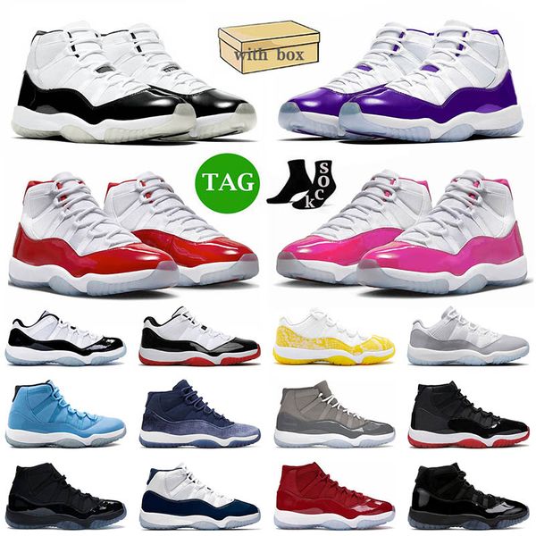 with designer box men basketball shoes 11 11s xi cherry pink dmp cement grey low tour yellow 25th anniversary space jam jumpman mens women o, Black
with designer box men basketball shoes 11 11s xi cherry pink dmp cement grey low tour yellow 25th anniversary space jam jumpman mens women o, Black