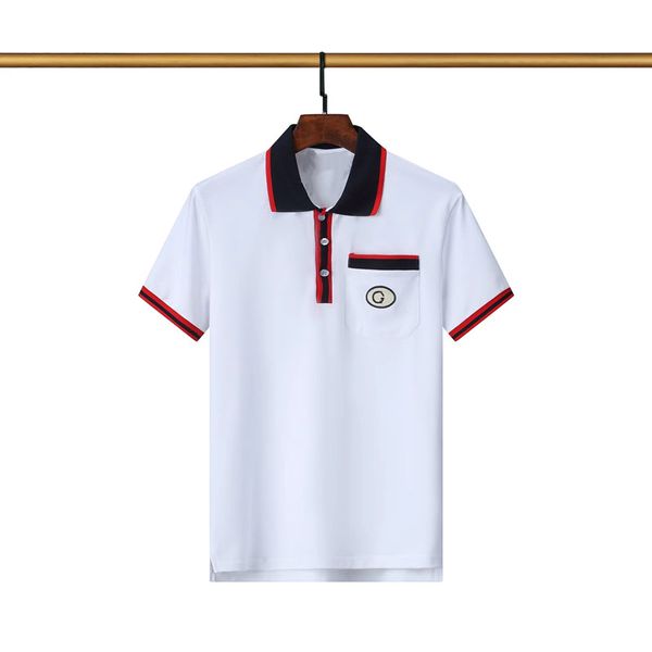 aaa 2023 men's designer monclair polos tshirt women fashion embroidery badge business solid polo shirts casual chest letter t shirts te, White;black
aaa 2023 men's designer monclair polos tshirt women fashion embroidery badge business solid polo shirts casual chest letter t shirts te, White;black