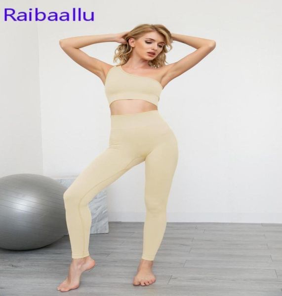 raibaallu est stylish european lingeri single shoulder sports bra high waist yoga legging set in 2021 gym clothing6015810, White;black
raibaallu est stylish european lingeri single shoulder sports bra high waist yoga legging set in 2021 gym clothing6015810, White;black