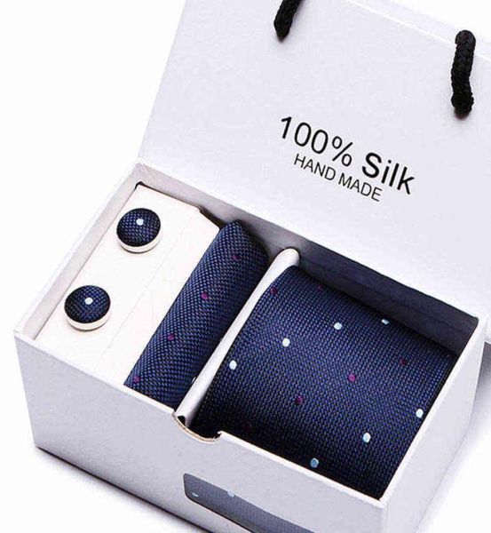 grade woven silk wedding present tie pocket squares cufflink set necktie box suit accessories red men fit formal party y2203299395155, Blue;purple
grade woven silk wedding present tie pocket squares cufflink set necktie box suit accessories red men fit formal party y2203299395155, Blue;purple