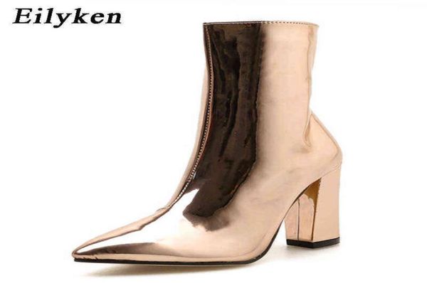 eilyken fashion gold silver patent leather women ankle boots pointed toe high heel boots stiletto women pumps chelsea boots3821853, Black
eilyken fashion gold silver patent leather women ankle boots pointed toe high heel boots stiletto women pumps chelsea boots3821853, Black