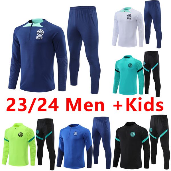 23 24 tracksuit kids inter soccer training suit set 2023 2024 eriksen vidal barella hakimi football jacket tracksuits jogging kit, Black
23 24 tracksuit kids inter soccer training suit set 2023 2024 eriksen vidal barella hakimi football jacket tracksuits jogging kit, Black
