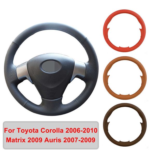 steering wheel covers hand-stitched artificial leather car steering wheel cover for toyota corolla matrix auris 2007-2009 steering wheel bra
steering wheel covers hand-stitched artificial leather car steering wheel cover for toyota corolla matrix auris 2007-2009 steering wheel bra