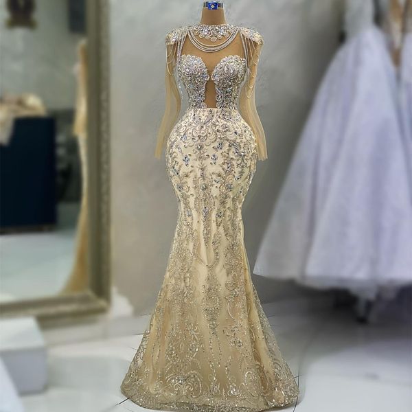 2023 may aso ebi champagne mermaid prom dress beaded crystals lace evening formal party second reception birthday engagement gowns dresses r, Black
2023 may aso ebi champagne mermaid prom dress beaded crystals lace evening formal party second reception birthday engagement gowns dresses r, Black