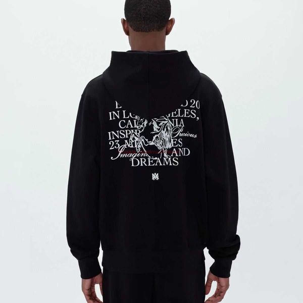 men's sweatshirts designer clothing mens am amies autumn winter new tianma letter pattern printed hooded long sleeve pockets fashion br, Black
men's sweatshirts designer clothing mens am amies autumn winter new tianma letter pattern printed hooded long sleeve pockets fashion br, Black