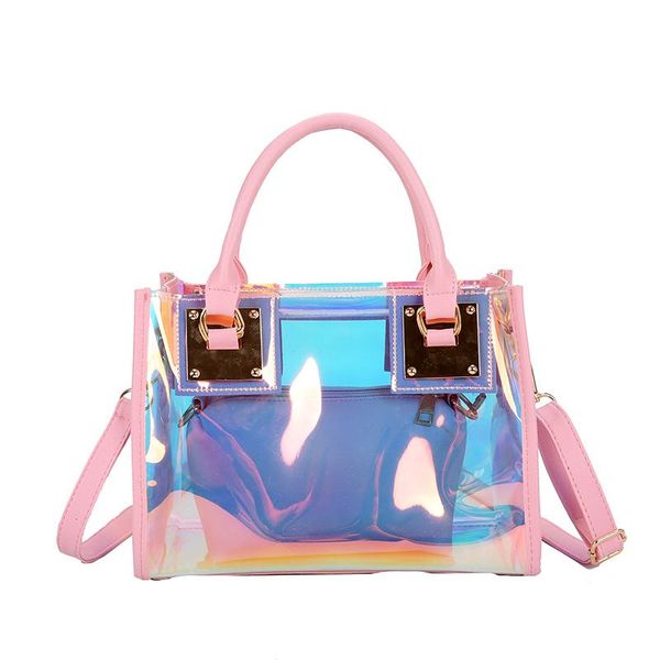laser pvc trendy crossbody bag shoulder womens purses and handbags fashionable transparent lady bags, Black;red
laser pvc trendy crossbody bag shoulder womens purses and handbags fashionable transparent lady bags, Black;red