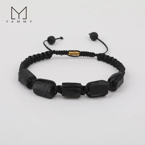 bangle 5pcs/lot natural black tourmaline stone chip beads 6mm lava beads knotted braid adjustable bracelet for women n0456jbi
bangle 5pcs/lot natural black tourmaline stone chip beads 6mm lava beads knotted braid adjustable bracelet for women n0456jbi