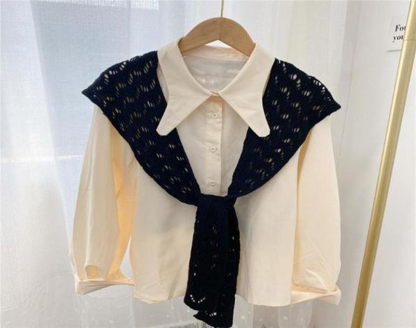 bow ties sitonjwly women solid color knitted fake collars shawl female shirt detachable collar sleeves false decorative small cape1768236, Black;gray
bow ties sitonjwly women solid color knitted fake collars shawl female shirt detachable collar sleeves false decorative small cape1768236, Black;gray