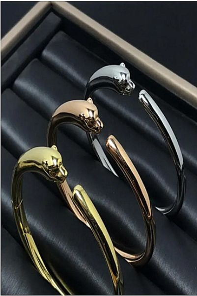panthere individuation women's bangle brass gold plated 18k never fade official replica jewelry luxury brand bangles classic style, Golden;silver
panthere individuation women's bangle brass gold plated 18k never fade official replica jewelry luxury brand bangles classic style, Golden;silver