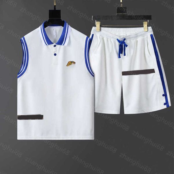 23ss mens tracksuit mens designer tracksuit color matching striped lapels tiger embroidery vest elastic waist drawstring shorts set men clo, Gray
23ss mens tracksuit mens designer tracksuit color matching striped lapels tiger embroidery vest elastic waist drawstring shorts set men clo, Gray