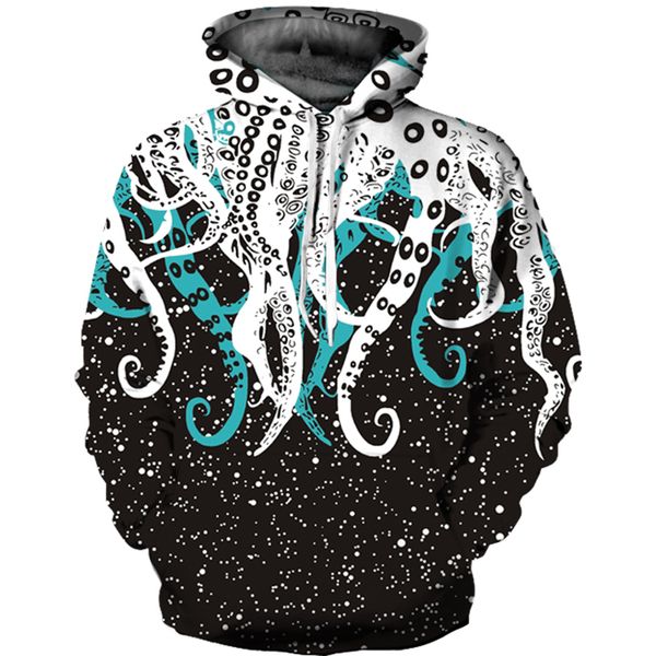 new styles autumn/winter ocs tentacle fashion men women 3d hoodies sweatshirt sweats pullover outwear hip hop hoodie casual hipster hooded, Black
new styles autumn/winter ocs tentacle fashion men women 3d hoodies sweatshirt sweats pullover outwear hip hop hoodie casual hipster hooded, Black