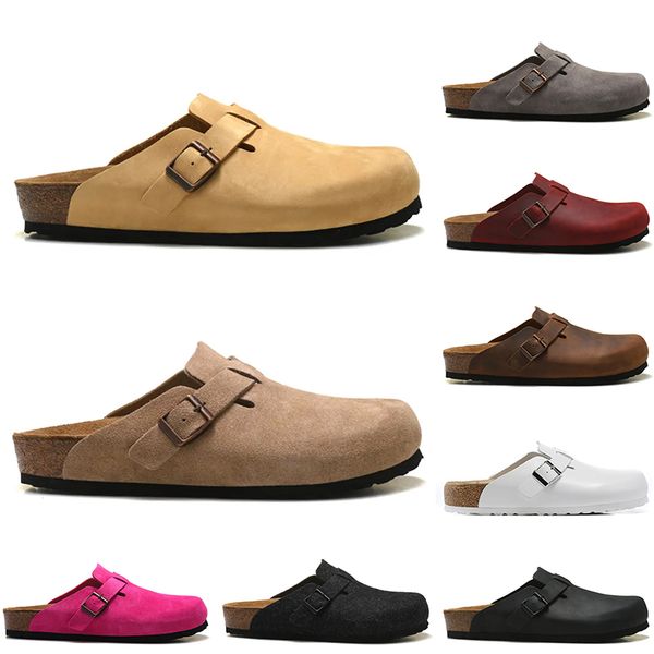 fashion sandals boston clogs oiled leather bag head pull suede cork sliders luxury famouse designer womens mens outdoor autunm winter platfo, Black
fashion sandals boston clogs oiled leather bag head pull suede cork sliders luxury famouse designer womens mens outdoor autunm winter platfo, Black