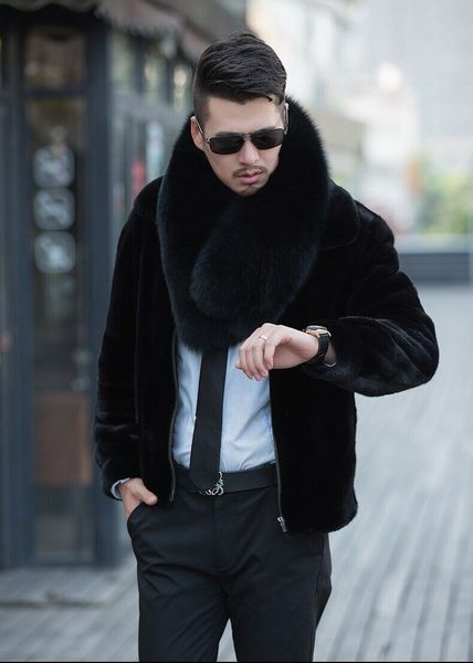men's real fox fur scarf collar neckerchief winter warm muffler wraps black, Blue;gray
men's real fox fur scarf collar neckerchief winter warm muffler wraps black, Blue;gray