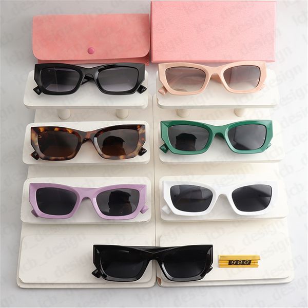 Sunglasses Glasses Fashion Designer Sunglass Simple Sunglasses for Women Men Classic Brand Sun Glass with Letter Goggle Adumbral 7 Color
Sunglasses Glasses Fashion Designer Sunglass Simple Sunglasses for Women Men Classic Brand Sun Glass with Letter Goggle Adumbral 7 Color
