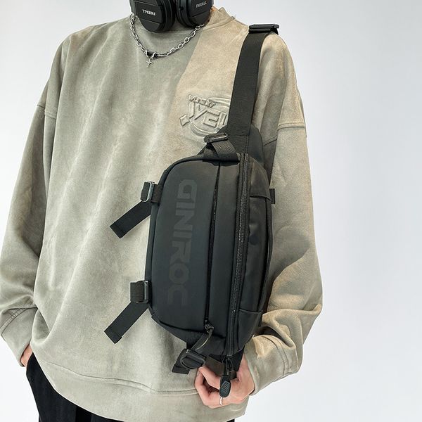 new fashion letter chest bags waist bag student simple korean fashionable work wear style men's and women's waist bags trendy casu
new fashion letter chest bags waist bag student simple korean fashionable work wear style men's and women's waist bags trendy casu