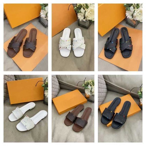 designer lu cross straps slippers black white brown monograms sandals classic women summer embroidered sandal shoe beach flat heel lady loaf
designer lu cross straps slippers black white brown monograms sandals classic women summer embroidered sandal shoe beach flat heel lady loaf