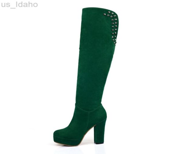 boots fashion knee high boots women platform soft velvet green brown long boot shoes block high heels winter boots lady large size8843480, Black
boots fashion knee high boots women platform soft velvet green brown long boot shoes block high heels winter boots lady large size8843480, Black