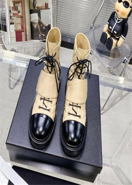 leather thick soled martin boots thick heel motorcycle boot color matching laceup ankle boots3191709, Black
leather thick soled martin boots thick heel motorcycle boot color matching laceup ankle boots3191709, Black