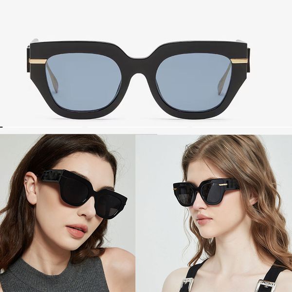 designer sunglasses for women chunky plate fe40122 glasses round frame electroplated metal mirror leg designer sunglasses sacoche trapstar o, White;black
designer sunglasses for women chunky plate fe40122 glasses round frame electroplated metal mirror leg designer sunglasses sacoche trapstar o, White;black
