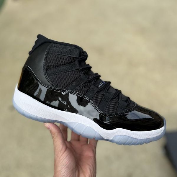 with box 11 11s mens basketball shoes space jam black dark concord white 45 high cut 378037-003 men women trainers sports sneakers og qualit
with box 11 11s mens basketball shoes space jam black dark concord white 45 high cut 378037-003 men women trainers sports sneakers og qualit