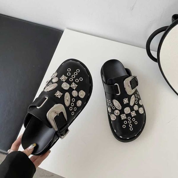 woman slippers retro belt buckle thick-sole women's shoes handmade big head doll pu leather tassel mori girl literary flats casual 2305, Black
woman slippers retro belt buckle thick-sole women's shoes handmade big head doll pu leather tassel mori girl literary flats casual 2305, Black