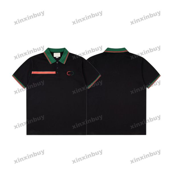 xinxinbuy men designer tee t shirt 23ss chest double letter embroidery short sleeve cotton women black white apricot xs-xl, Black;brown
xinxinbuy men designer tee t shirt 23ss chest double letter embroidery short sleeve cotton women black white apricot xs-xl, Black;brown