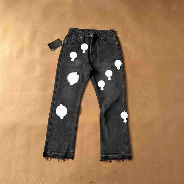jeans designer make old washed chrome straight trousers heart letter prints for women men casual long style 88k04gakay, Blue
jeans designer make old washed chrome straight trousers heart letter prints for women men casual long style 88k04gakay, Blue