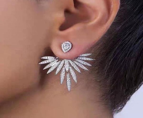 dangle chandelier s925 earrings european and american fashion micro inlaid zircon angel versatile two3474536, Silver
dangle chandelier s925 earrings european and american fashion micro inlaid zircon angel versatile two3474536, Silver