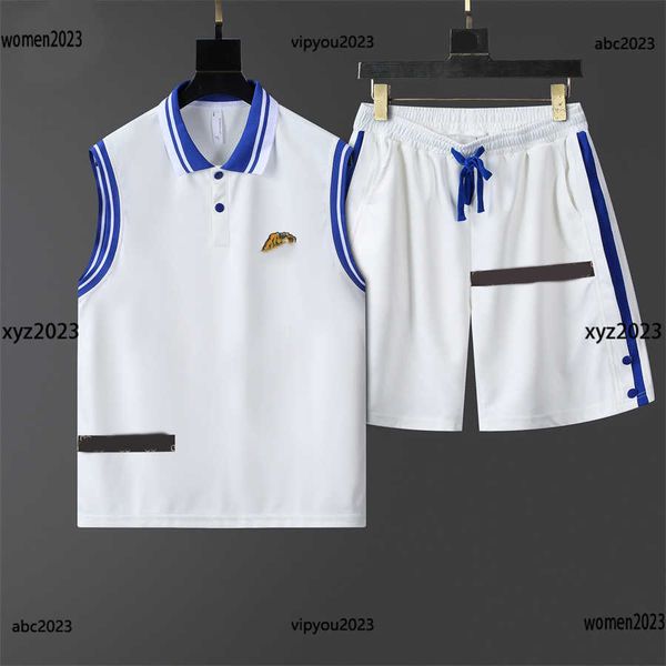 man tracksuits designer sportswear summer sports suit size -3xl 2pcs logo printed lapel vest and lace up shorts, Gray
man tracksuits designer sportswear summer sports suit size -3xl 2pcs logo printed lapel vest and lace up shorts, Gray