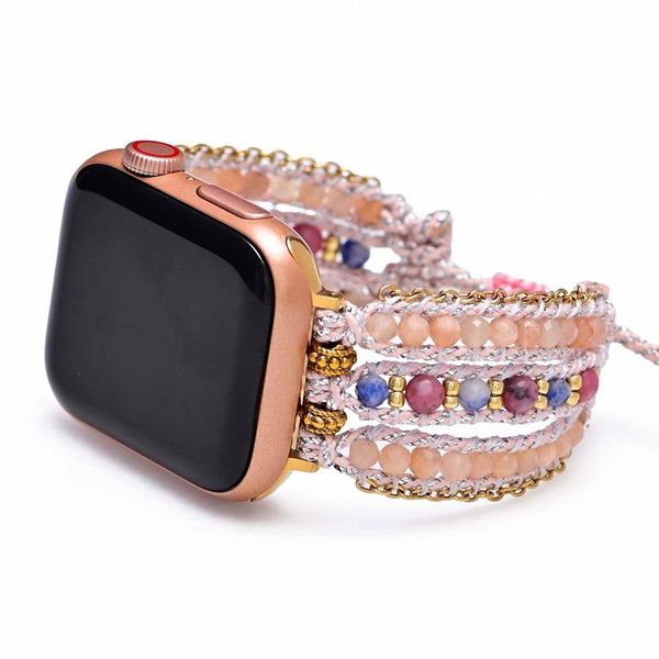 bangle unique boho wax rope apple watch band sun stones power watch strap natural stone healing jewelry wholesale, Black
bangle unique boho wax rope apple watch band sun stones power watch strap natural stone healing jewelry wholesale, Black