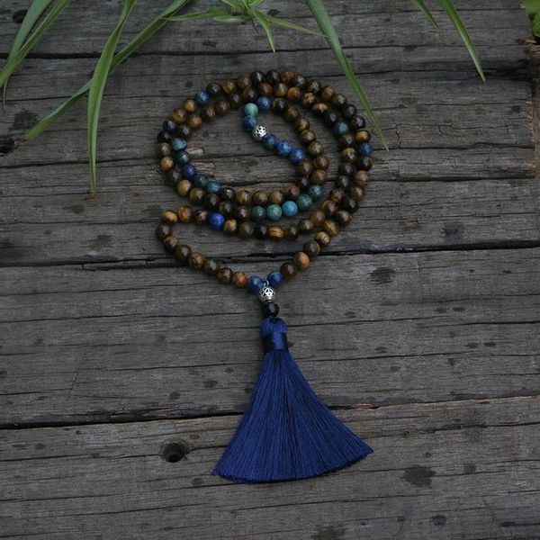 necklaces 100% 8mm 6mm 4mm natural beads tigers eye chrysocolla japamala yoga necklace spiritual jewelry meditation 108 mala bead, Silver
necklaces 100% 8mm 6mm 4mm natural beads tigers eye chrysocolla japamala yoga necklace spiritual jewelry meditation 108 mala bead, Silver