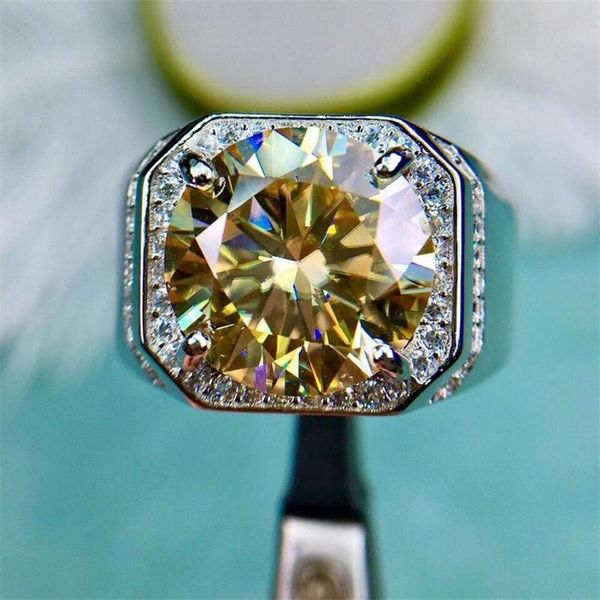 rings new 10 carat yellow moissanite diamond ring men's round 16mm hearts and arrows cut gift jewelry accessories, Slivery;golden
rings new 10 carat yellow moissanite diamond ring men's round 16mm hearts and arrows cut gift jewelry accessories, Slivery;golden