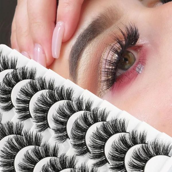 10 pairs russian d curl false eyelashes 6d faux mink lashes natural lash extensions soft reusable cruelty free
10 pairs russian d curl false eyelashes 6d faux mink lashes natural lash extensions soft reusable cruelty free