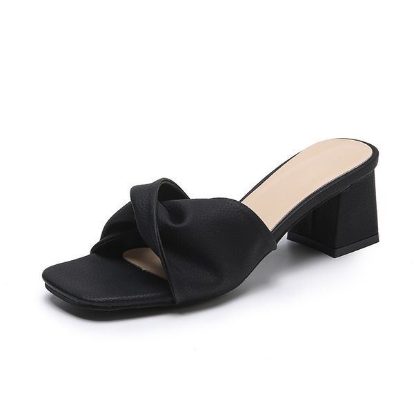 2023 designer sandals womens outdoor slides square toe high heel green lady heels girls indoor slippers size 35-42, Black
2023 designer sandals womens outdoor slides square toe high heel green lady heels girls indoor slippers size 35-42, Black