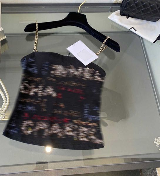 women's tanks camis designer runway summer 2022 t-shirt fashion chain ladies elegant letter women sleeveless casual tank top, White
women's tanks camis designer runway summer 2022 t-shirt fashion chain ladies elegant letter women sleeveless casual tank top, White