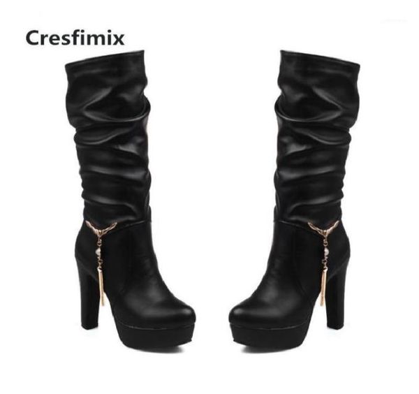 boots cresfimix bottes femme lady cool comfortable black pu leather high heel women fashion sweet brown botas c307013085557
boots cresfimix bottes femme lady cool comfortable black pu leather high heel women fashion sweet brown botas c307013085557