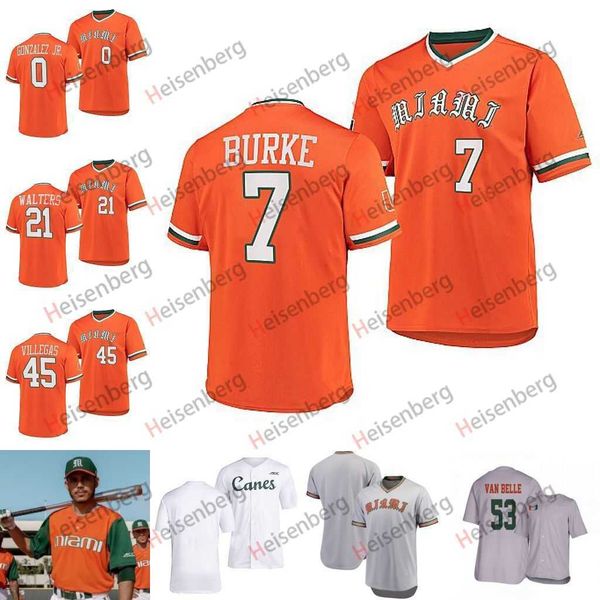 45 edgardo villega college miami hurricanes baseball jersey jacob burke carson palmquist walters yohandy morales cj kayfus dorian gonzalez j, Black
45 edgardo villega college miami hurricanes baseball jersey jacob burke carson palmquist walters yohandy morales cj kayfus dorian gonzalez j, Black