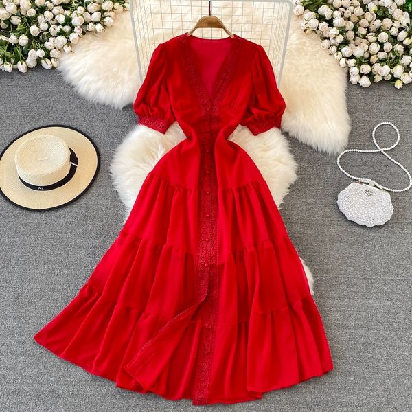 beach holiday desert big swing long dress tourism bali island beach dress super fairy v-neck lace dress, Black;gray
beach holiday desert big swing long dress tourism bali island beach dress super fairy v-neck lace dress, Black;gray