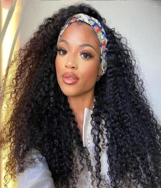 30inch kinky curly headband human hair for black women brazilian remy glueless manchine made scarf head band6766075, Black;brown
30inch kinky curly headband human hair for black women brazilian remy glueless manchine made scarf head band6766075, Black;brown