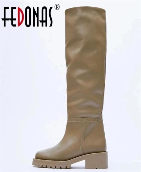 boots fedonas za ins women genuine leather knee high heels motorcycle punk slim long autumn winter shoes woman 2210249869051, Black
boots fedonas za ins women genuine leather knee high heels motorcycle punk slim long autumn winter shoes woman 2210249869051, Black