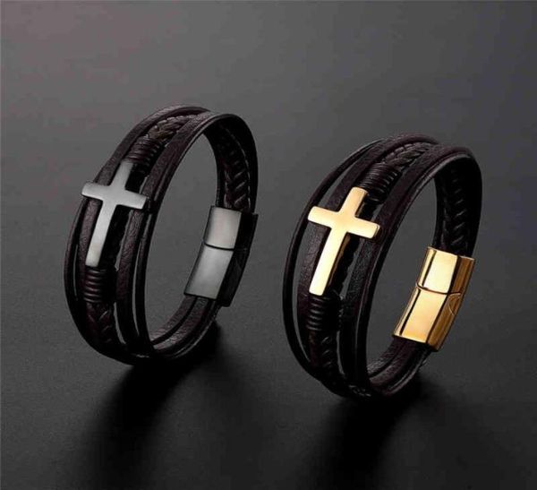 fashion luxury multicolor cross design classic stainless steel men039s leather bracelet choose eternal party preferred gifts7624734, Golden;silver
fashion luxury multicolor cross design classic stainless steel men039s leather bracelet choose eternal party preferred gifts7624734, Golden;silver